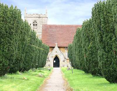 church yew avenue